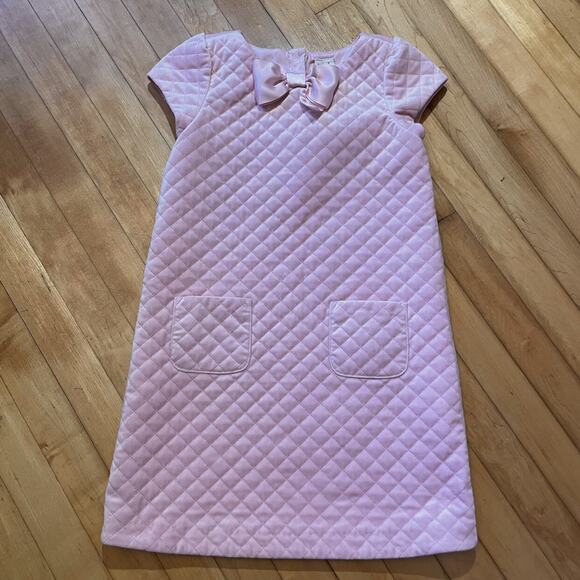 Janie & Jack Pink Quilted Dress - Picture 1 of 4